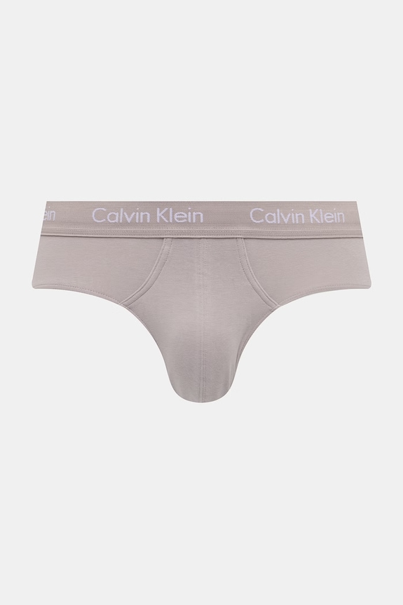 Oblačila Calvin Klein Underwear slip hlačke moške paket 5 kosov 000NB2876A modra