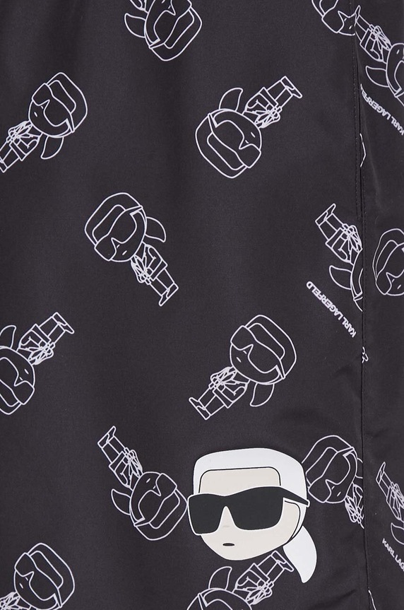 Oblečení Plavkové šortky Karl Lagerfeld 241M2217 černá