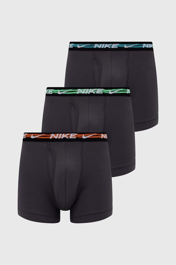 Nike bokserki 3-pack dzianina szary 0000KE1153