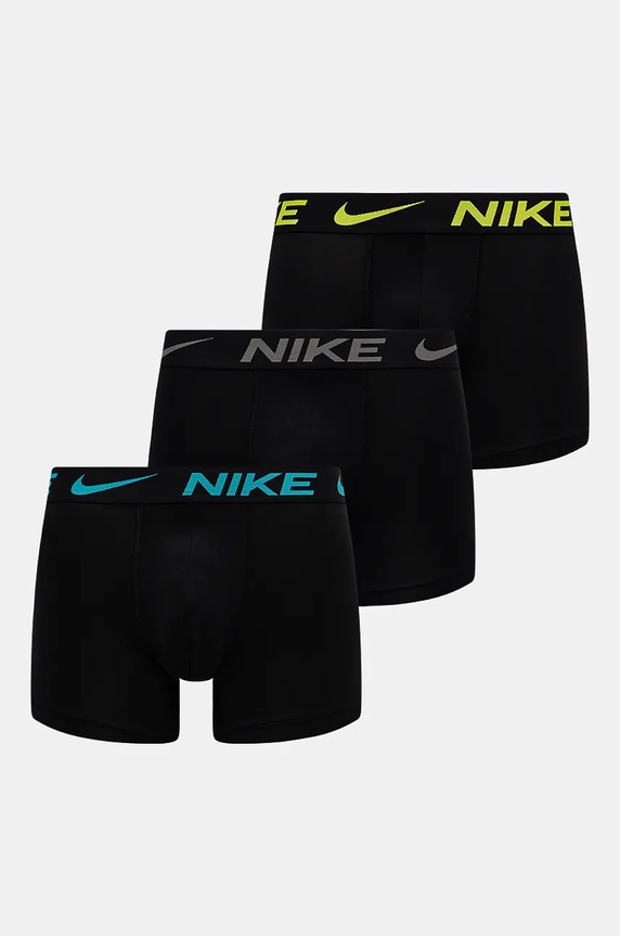 Nike uske bokserice za muškarce 3-pack bez uzorka crna 0000KE1157
