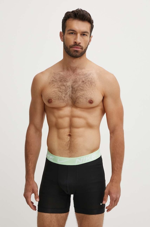 Nike boxeri mulați bărbați pachet de 3 boxeri negru 0000KE1157