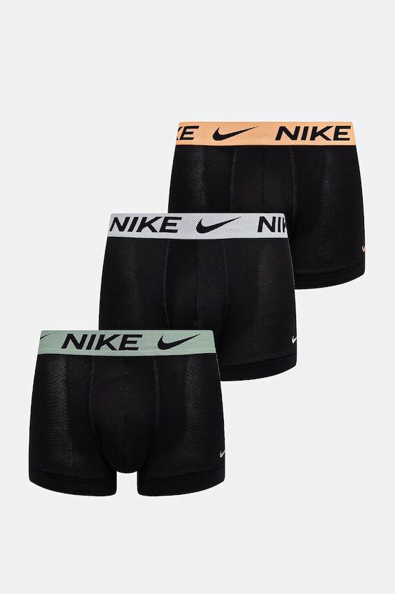 Nike priliehavé boxerky pánske 3-pak čierna 0000KE1224