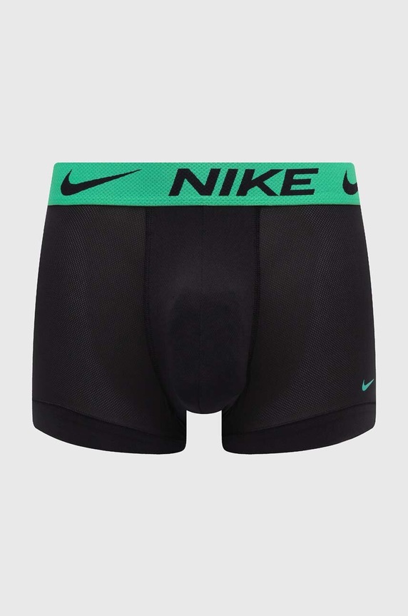 Îmbrăcăminte Nike boxeri mulați bărbați pachet de 3 0000KE1224 negru