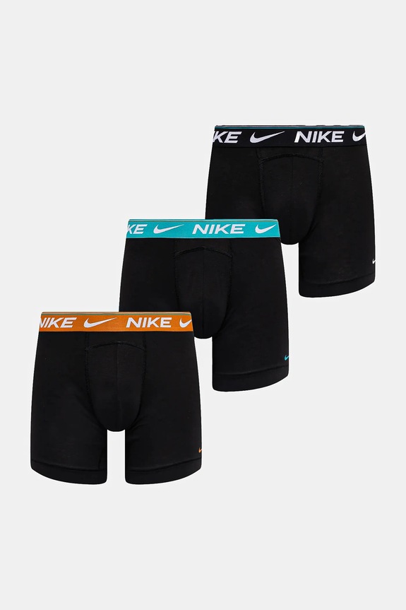 Μποξεράκια Nike 3-pack εφαρμοστό σορτς μπόξερ μαύρο 0000KE1257