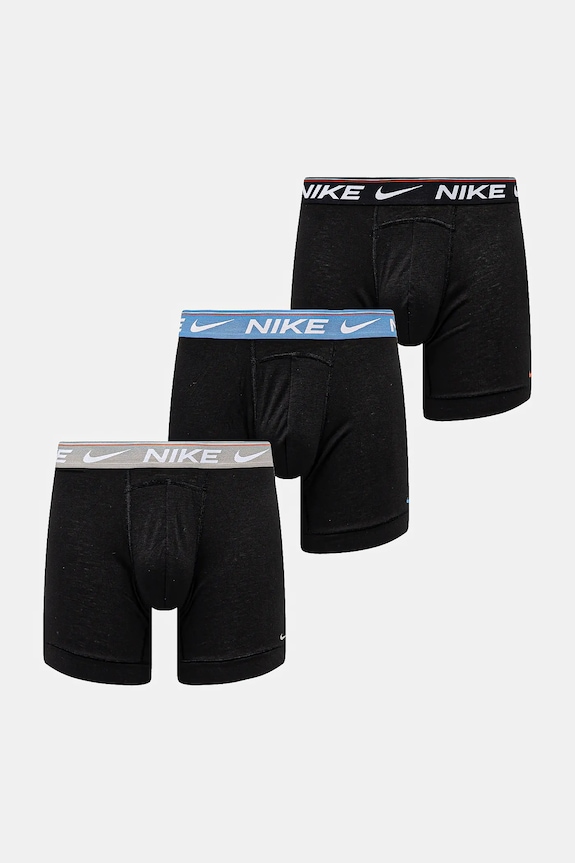 Boxerky Nike 3-pak pletenina čierna 0000KE1257