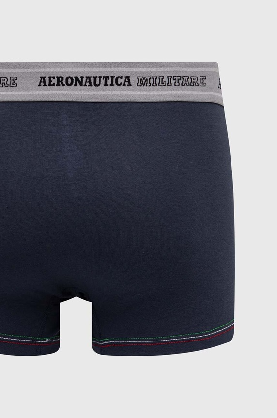 Abbigliamento Aeronautica Militare boxer pacco da 2 AM1UBX003 blu navy