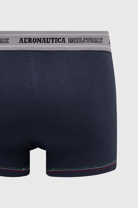 Oblečenie Boxerky Aeronautica Militare 2-pak AM1UBX003 tmavomodrá