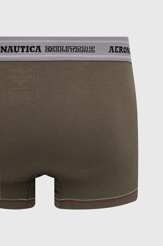 Oblečení Boxerky Aeronautica Militare 2-pack AM1UBX003 zelená