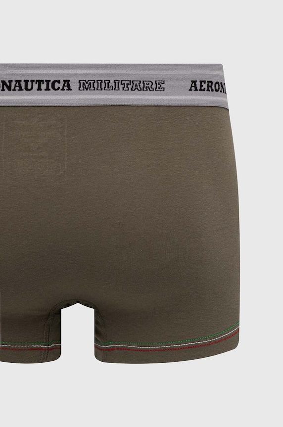 Oblečení Boxerky Aeronautica Militare 2-pack AM1UBX003 zelená