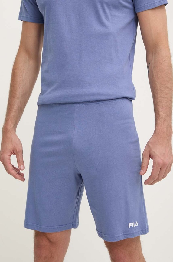 Fila piżama dwuczęściowa męska bawełniana niebieski FPS1190