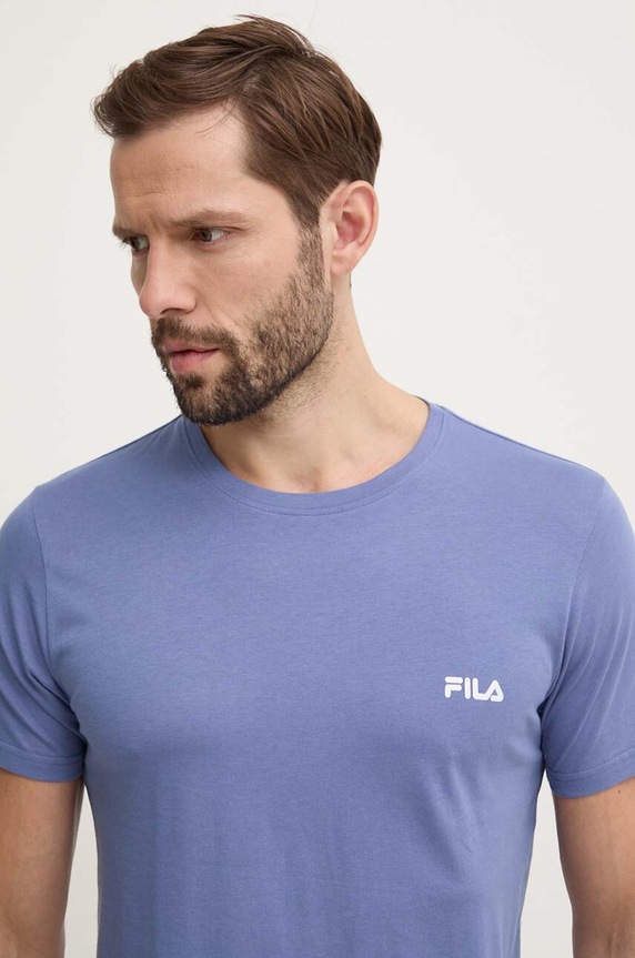 Fila piżama dwuczęściowa męska bawełniana FPS1190 niebieski