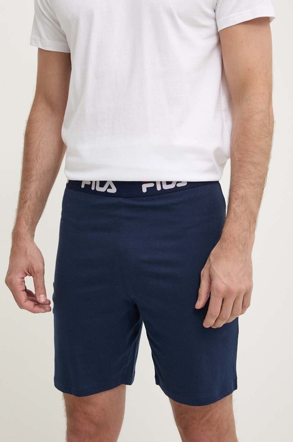 Fila piżama dwuczęściowa męska bawełniana biały FPS1194