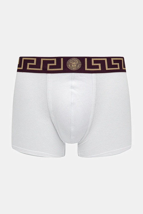 Boxerky Versace pletenina biela AU10028.1A10011