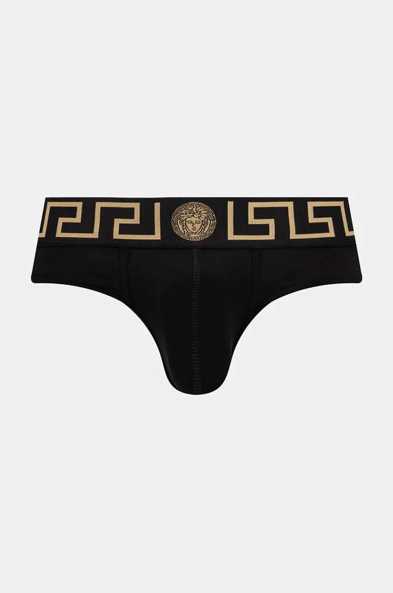 Versace slipy 2-pack AU10180.1A10011 czarny AA00