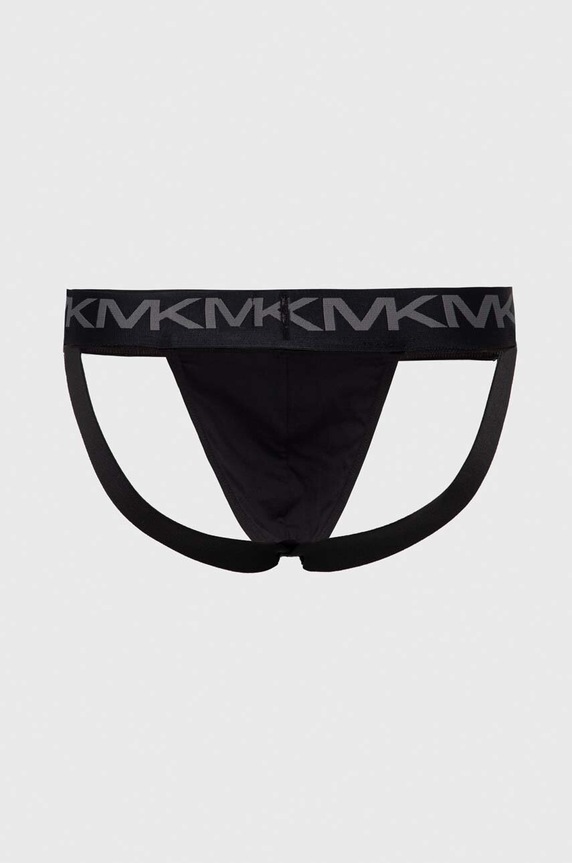 Ρούχα Εσώρουχο jockstrap Michael Kors 3-pack 6BR1J10033 μαύρο