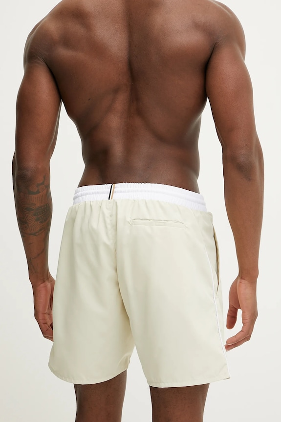 Îmbrăcăminte BOSS pantaloni scurți de baie bărbați Starfish 50514429 bej