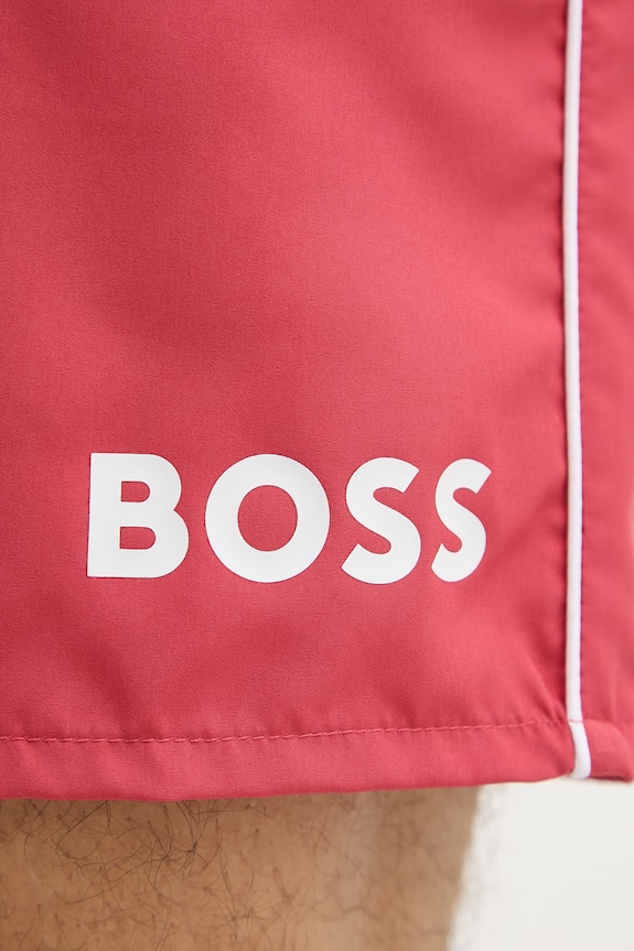 BOSS szorty kąpielowe męskie Starfish czerwony 50514429