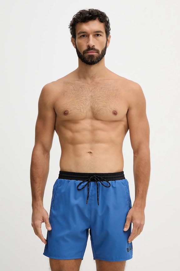 BOSS pantaloni scurți de baie bărbați Starfish albastru 50514429