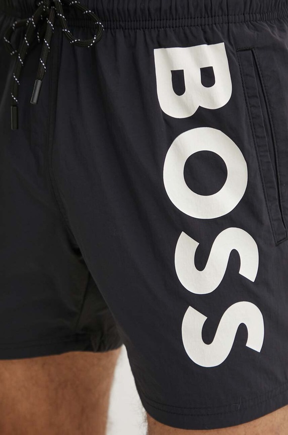 BOSS szorty kąpielowe męskie Octopus czarny 50514502