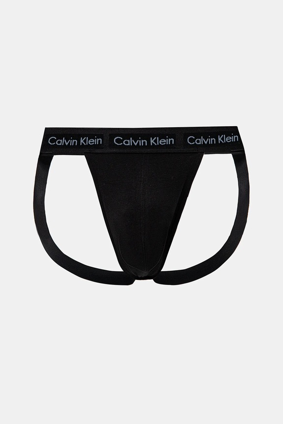 Calvin Klein Underwear jockstrap 3-pack 000NB3363A czarny AA00
