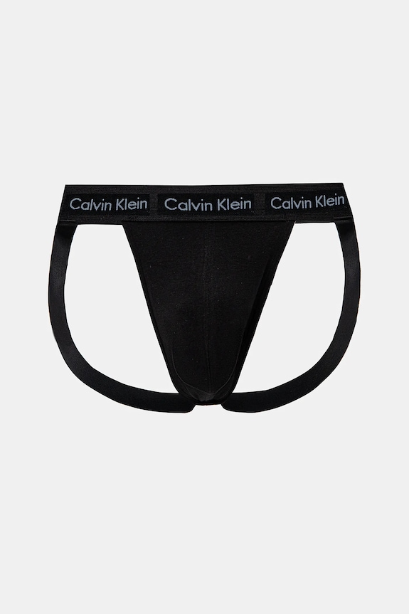 Calvin Klein Underwear jockstrap 3-pack 000NB3363A czarny AA00