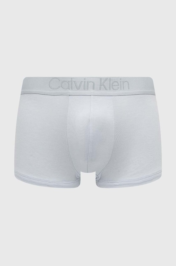 Calvin Klein Underwear priliehavé boxerky pánske 3-pak 000NB3651A tmavomodrá AA00