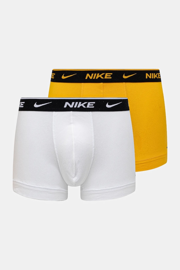 Boxerky Nike 2-pak bavlna biela 0000KE1085