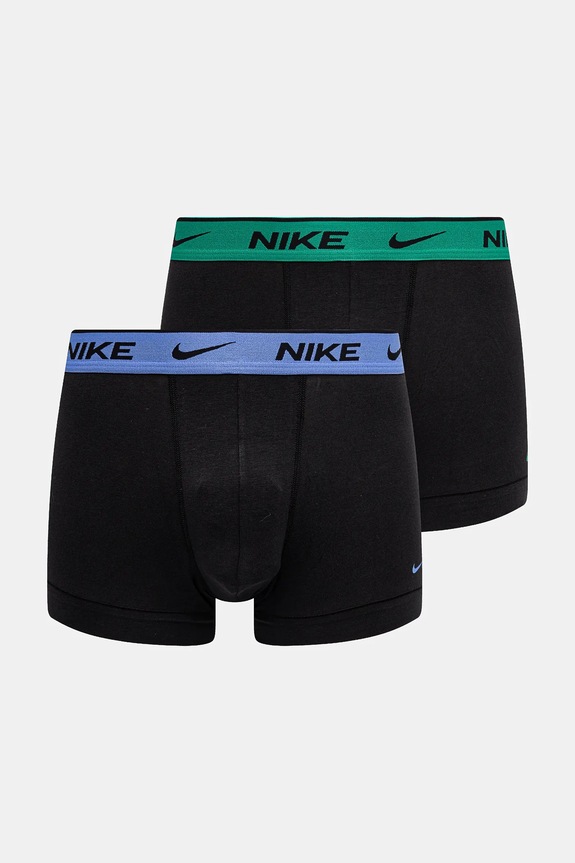 Bokserice Nike 2-pack pamuk crna 0000KE1085