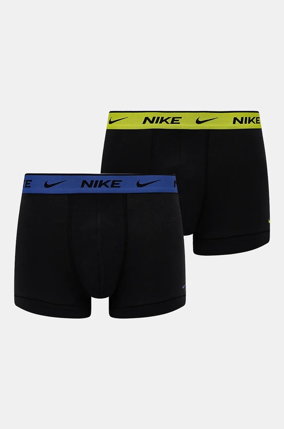 Boxerky Nike 2-pak bavlna čierna 0000KE1085