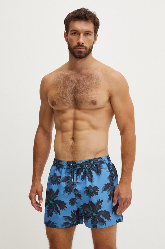 Paul Smith szorty kąpielowe Planet friendly niebieski M1A.239B.M41479