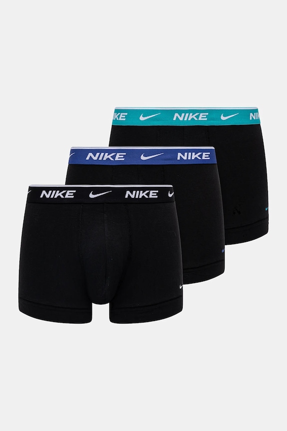 Nike boxeralsó 3 db mintás fekete 0000KE1008.