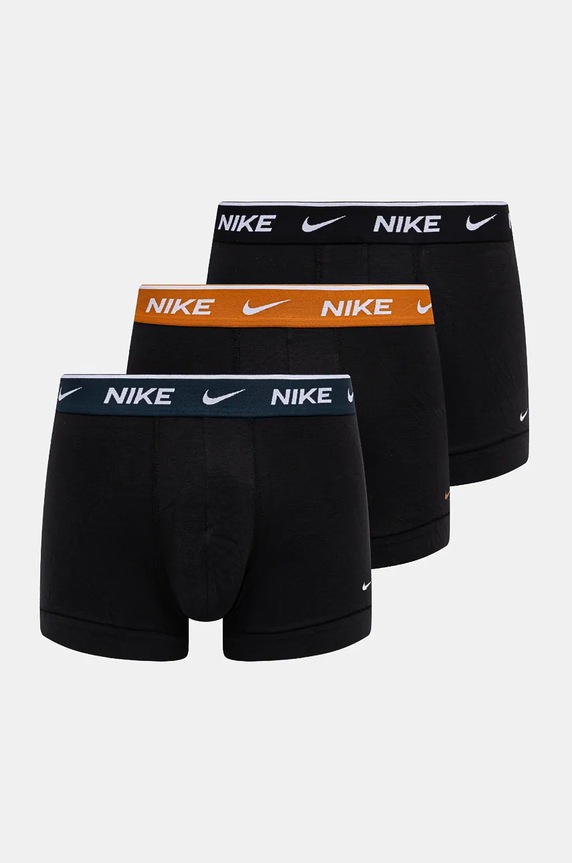 Μποξεράκια Nike 3-pack στάμπα μαύρο 0000KE1008.