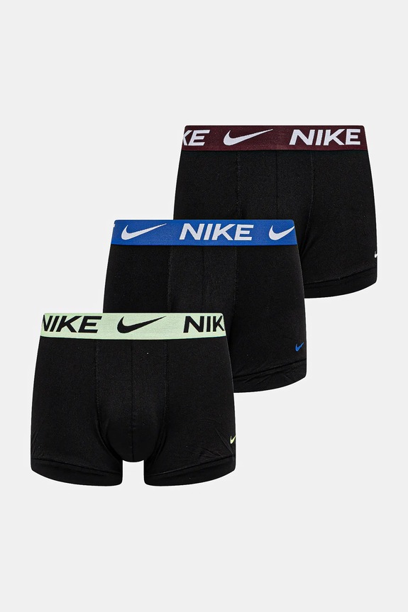 Nike bokserki 3-pack dzianina czarny 0000KE1156.