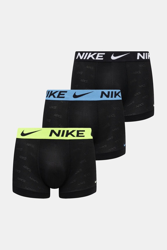 Boxerky Nike 3-pak pletenina čierna 000PKE1224