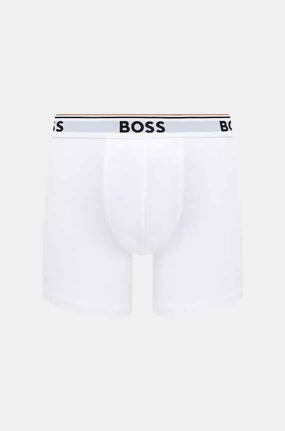 Boxerky BOSS 3-pak BoxerBr 3P Power 50475282 biela AA00