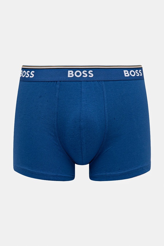 Boxerky BOSS 3-pak BoxerBr 3P Power 50475282 modrá AA00