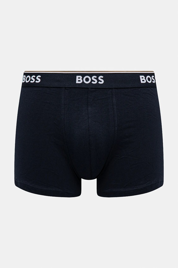 Boxerky BOSS 3-pak BoxerBr 3P Power modrá 50475282