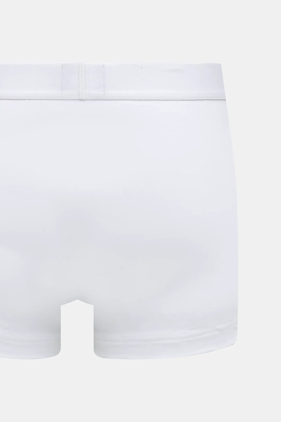 Odzież BOSS bokserki męskie bawełniane z elastanem Trunk 3P BOSS ONE 3-pack 50544263 biały