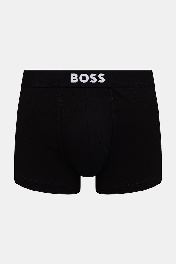 BOSS μποξεράκι ανδρικό βαμβακερό με ελαστάν Trunk 3P BOSS ONE 3-pack λευκό 50544263