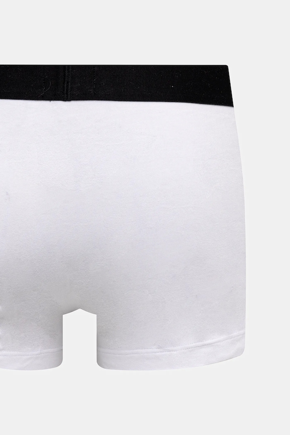 Îmbrăcăminte BOSS boxeri bărbați din bumbac cu elastan Trunk 3P BOSS ONE pachet de 3 50544263 alb