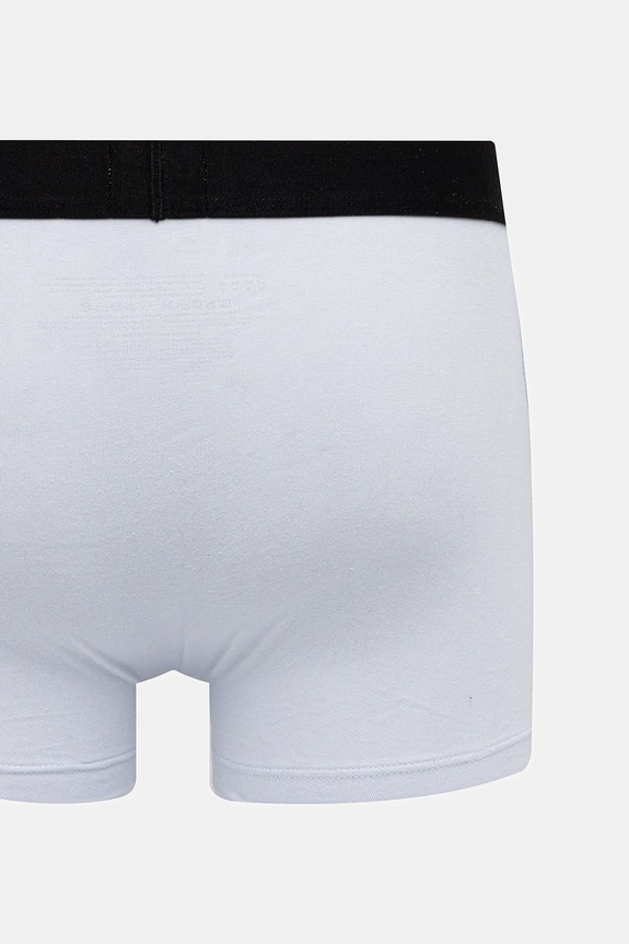 BOSS boxeri bărbați din bumbac cu elastan Trunk 3P BOSS ONE pachet de 3 50544263 albastru