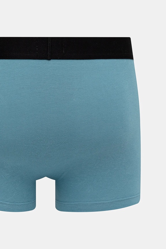 BOSS boxeri bărbați din bumbac cu elastan Trunk 3P BOSS ONE pachet de 3 50544263 negru