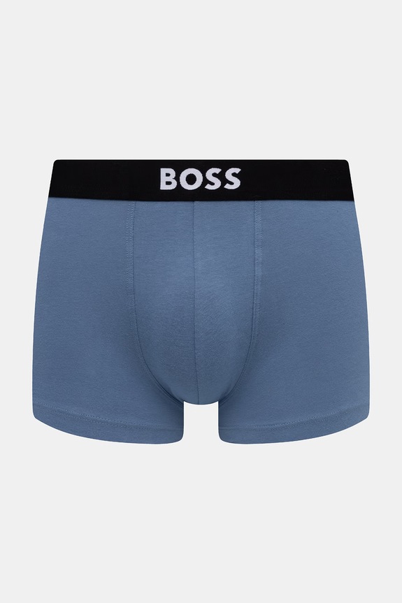 Îmbrăcăminte BOSS boxeri pentru bărbați, din bumbac cu elastan Trunk 3P BOSS ONE pachet de 3 50544263 negru