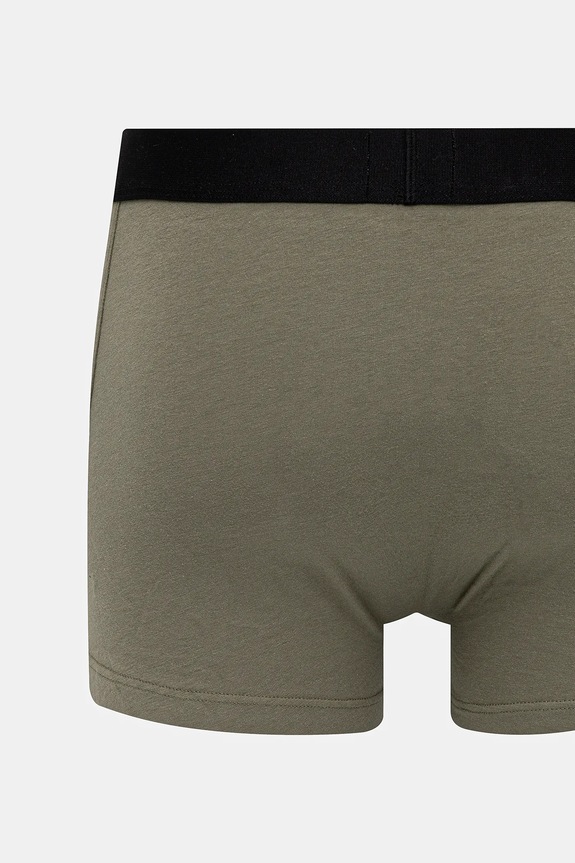 BOSS boxeri bărbați din bumbac cu elastan Trunk 3P BOSS ONE pachet de 3 50544263 negru