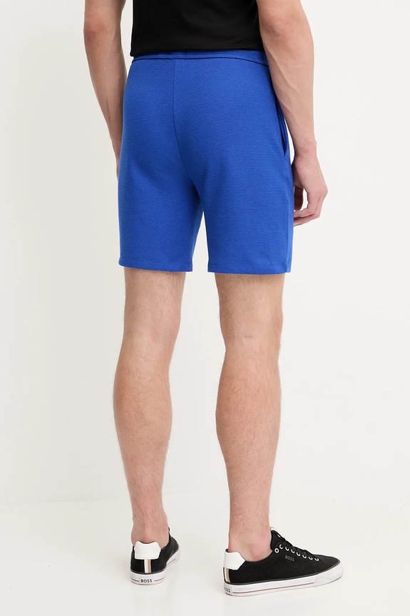 Ruházat BOSS longue férfi pamuttal Waffle Shorts 50535884 kék