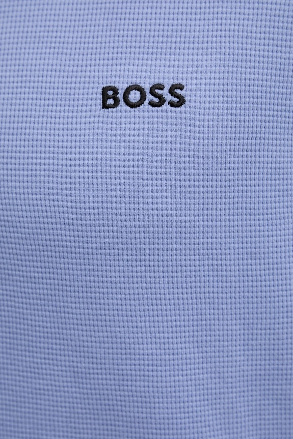 BOSS t-shirt lounge Ανδρικό Waffle T-Shirt 50535891 μπλε