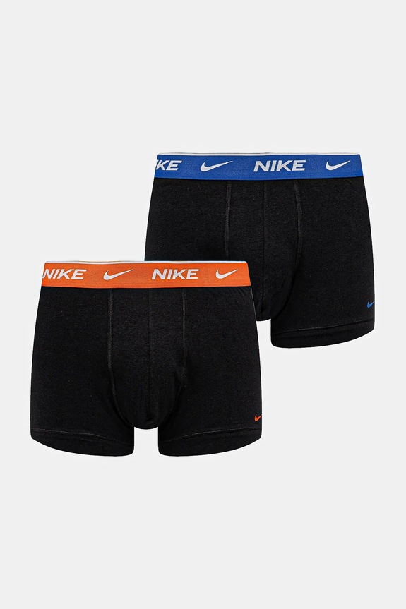 Boxerky Nike 2-pack pletenina černá 0000KE1085.
