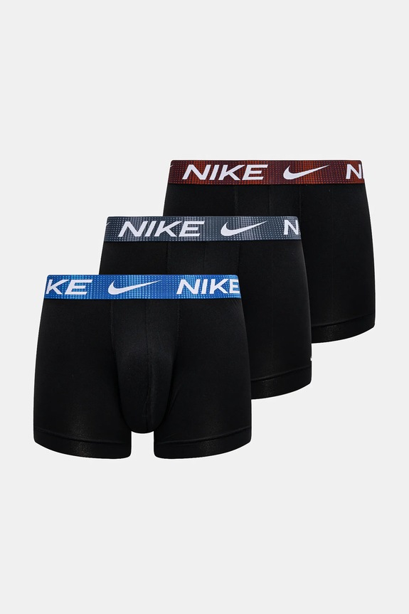 Nike priliehavé boxerky pánske 3-pak pletenina čierna 0000KE1157.
