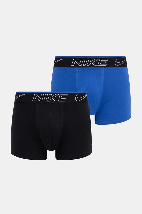 Μποξεράκια Nike 2-pack εφαρμοστό σορτς μπόξερ μαύρο 0000KE1268
