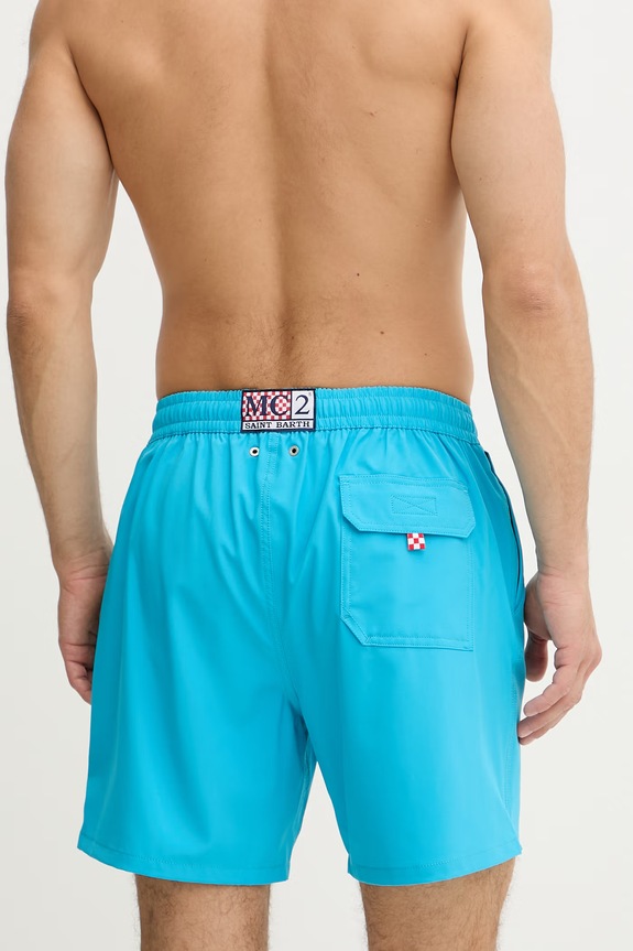 Odzież MC2 Saint Barth szorty kąpielowe męskie COM0007 niebieski
